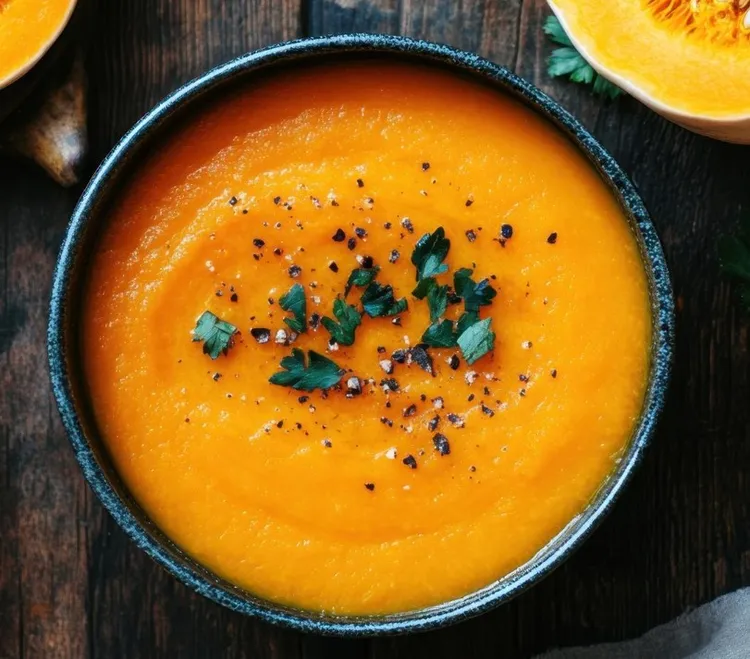 Ginger-pumpkin soup