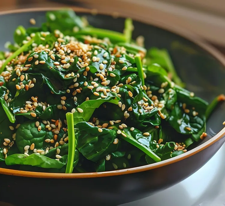 Horenso no goma-ae (spinach & sesame salad)