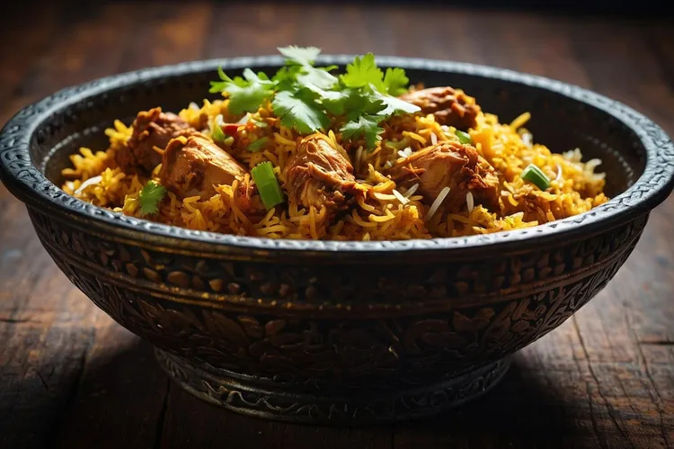 Lamb biryani