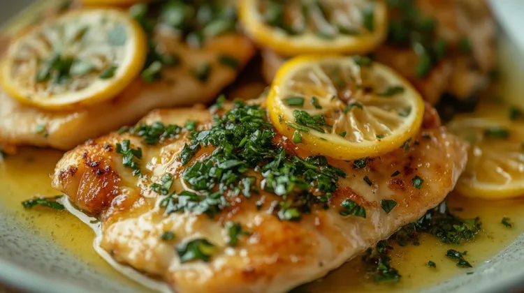 Lemon garlic chicken