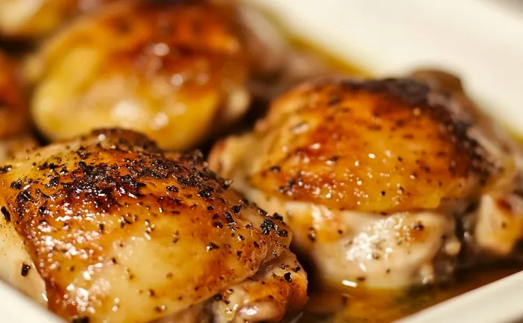 Maple mustard thighs