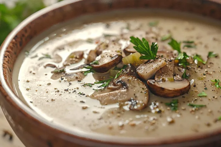 Mushroom soup