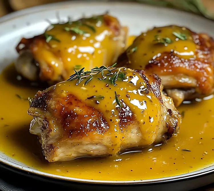 Pan-roasted chicken with pineapple-chile glaze