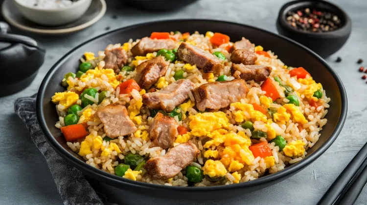 Pork fried rice