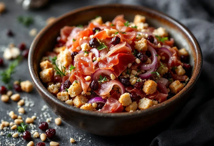 Prosciutto, pine nut & currant stuffing