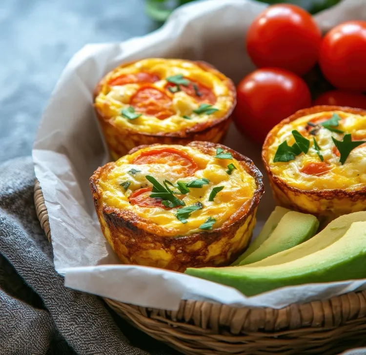 Prosciutto & zucchini pies with feta