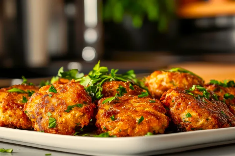 Pumpkin and fetta risotto cakes