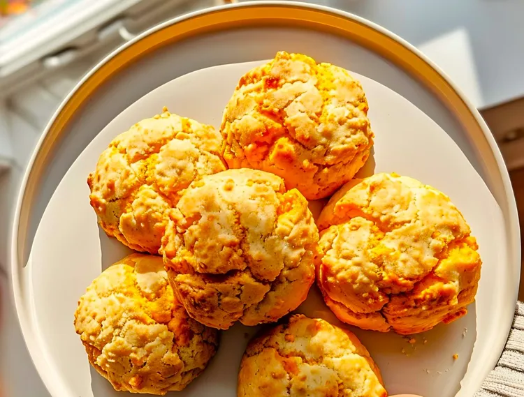 Pumpkin and lemonade scones