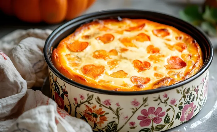 Pumpkin and ricotta frittata