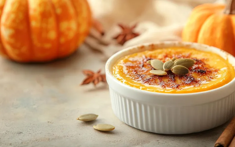Pumpkin souffle omelettes