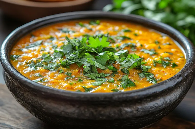 Red lentil dahl