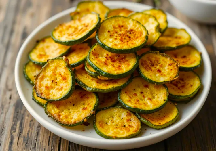 Roasted mexican zucchini with lime juice