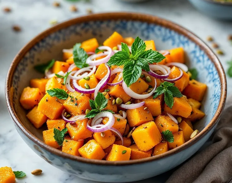Roasted pumpkin