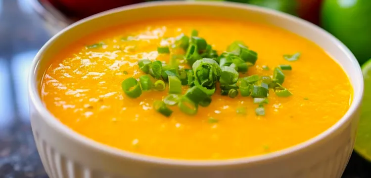 Roasted pumpkin soup