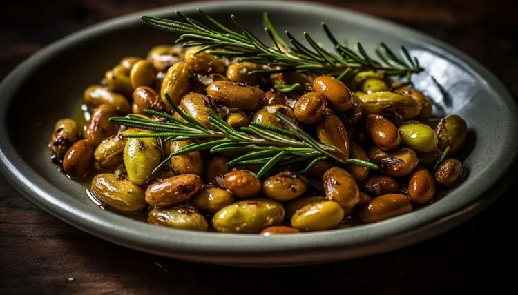 Rosemary-roasted olives