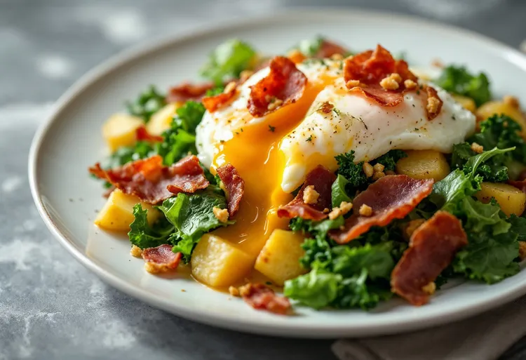 Salad lyonnaise