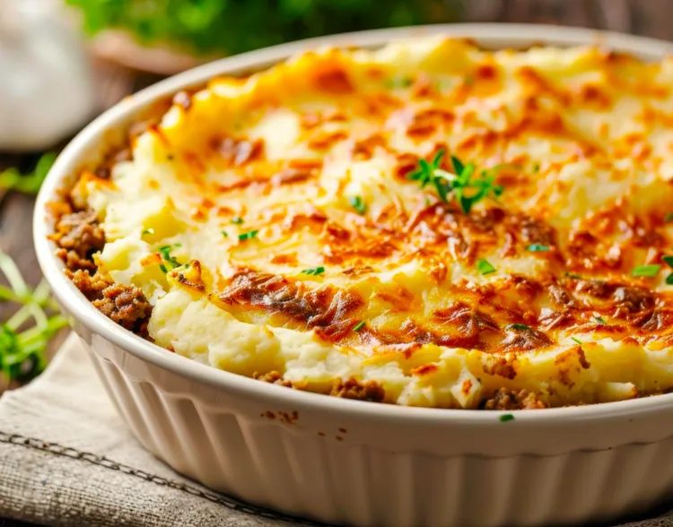 Spiced shepherd's pie