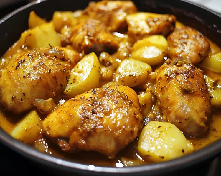 Spicy chicken curry
