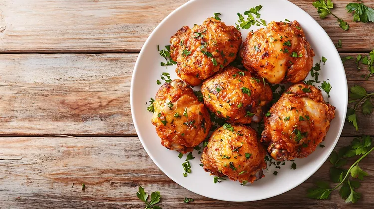 Tandoori chicken thighs