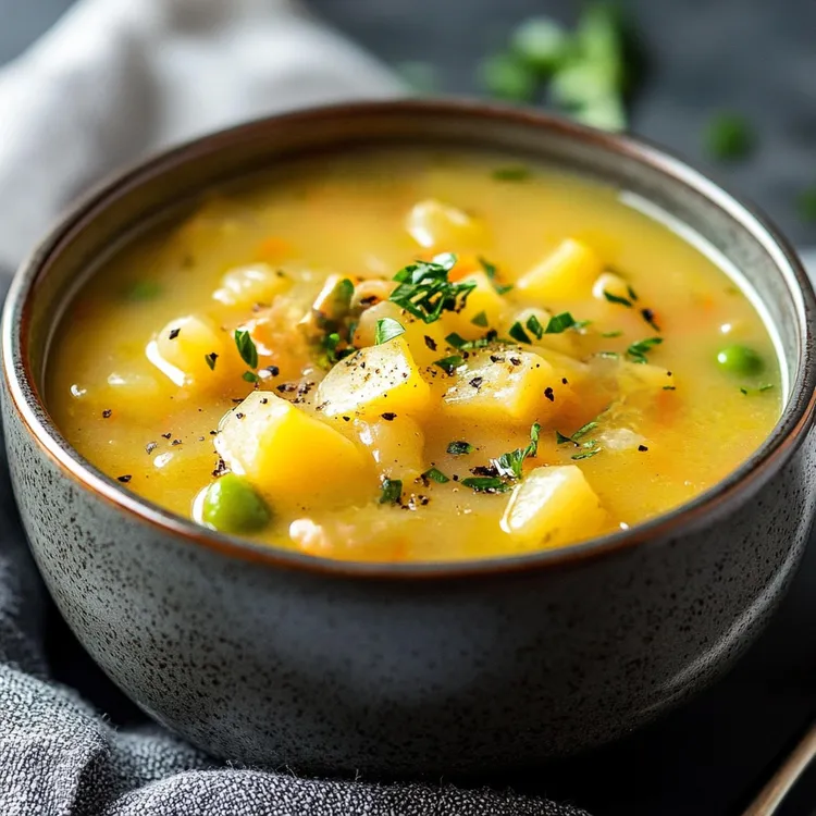 Spring vegetable soup