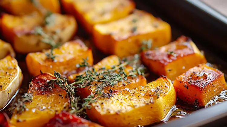 Sweet roast pumpkin