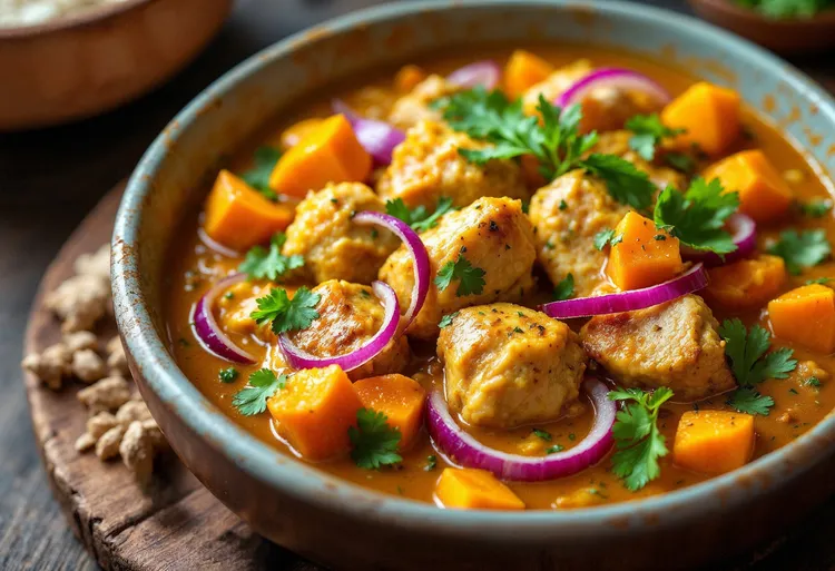 Thai creamy chicken one-pot