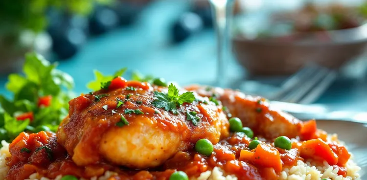 Tomato & chicken rice