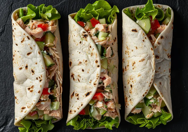Tuna salad  wrap