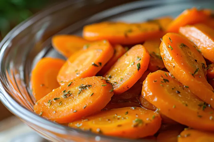 Buttered carrots