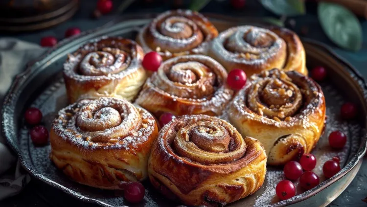 Butterscotch pinwheels