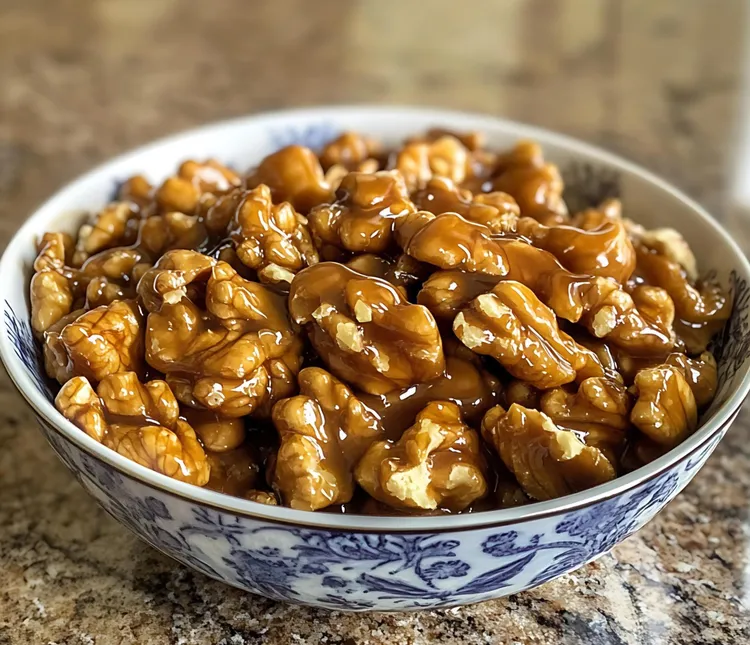 Candied walnuts