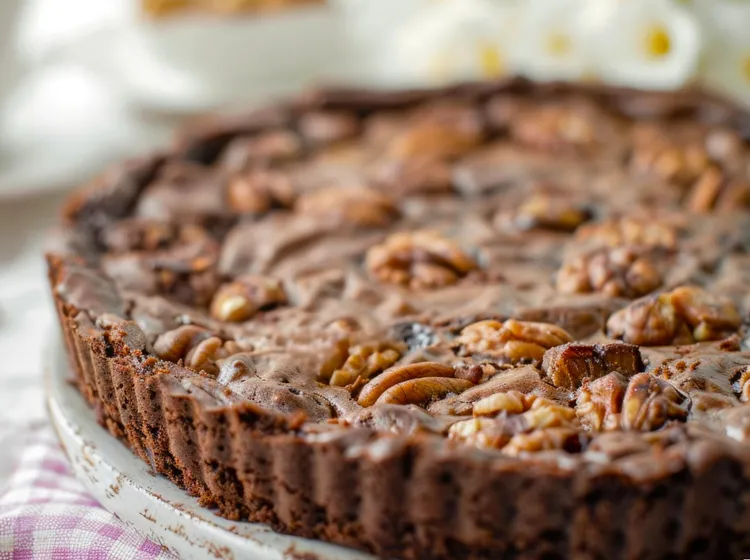 Chocolate caramel pie