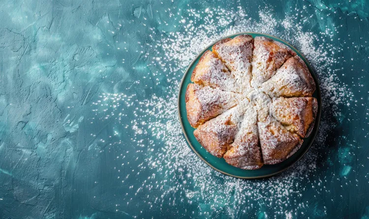 Coffee pecan cake