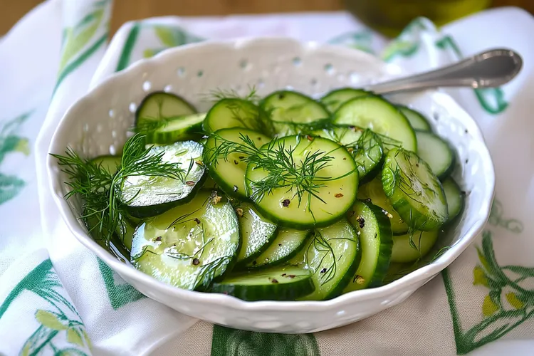 Cucumber slaw