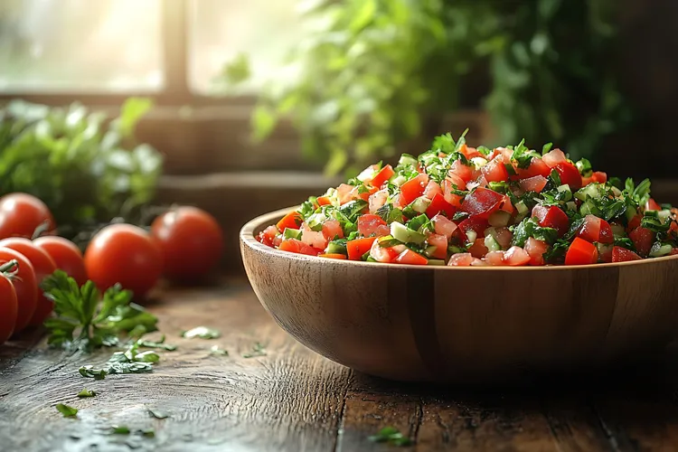 Grain-free tabbouleh salad
