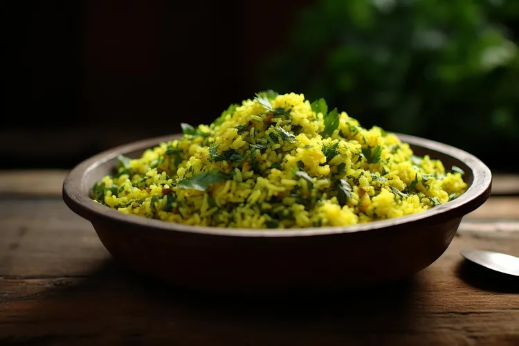 Green pilaf