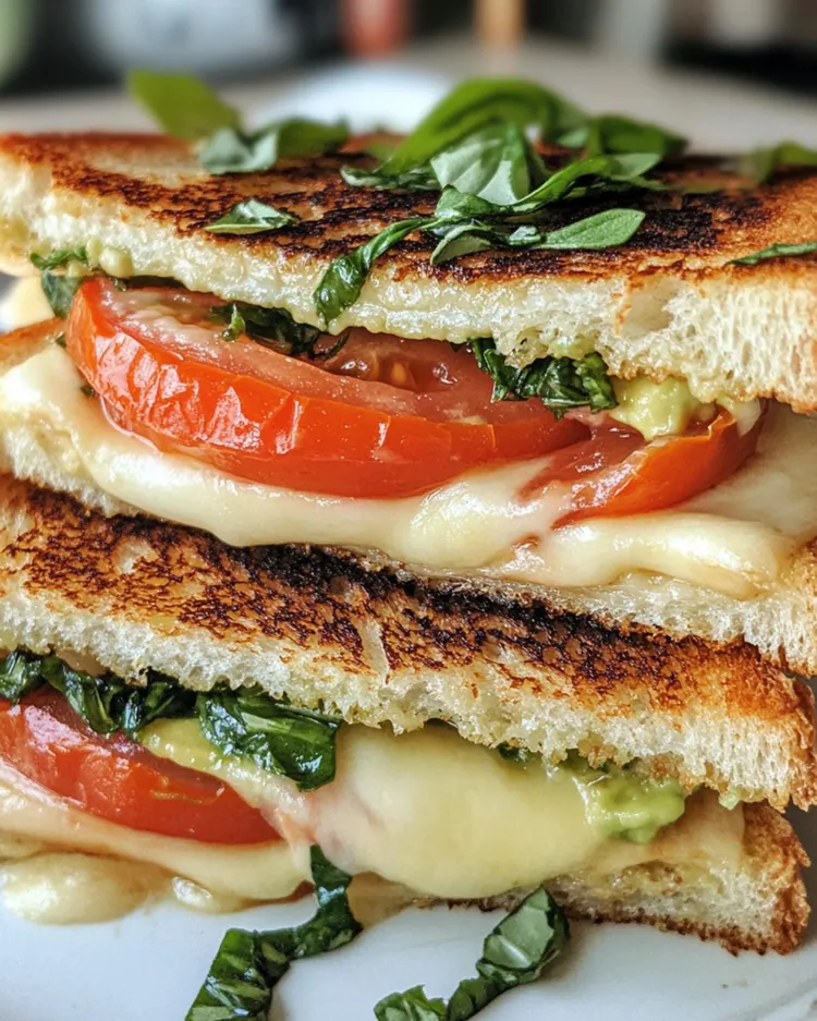 Grilled cheddar cheese sandwich with tomato