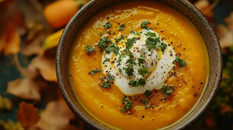 Carrot and potato potage