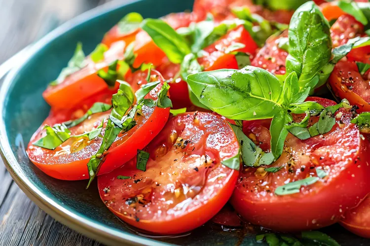 Heirloom tomato salad