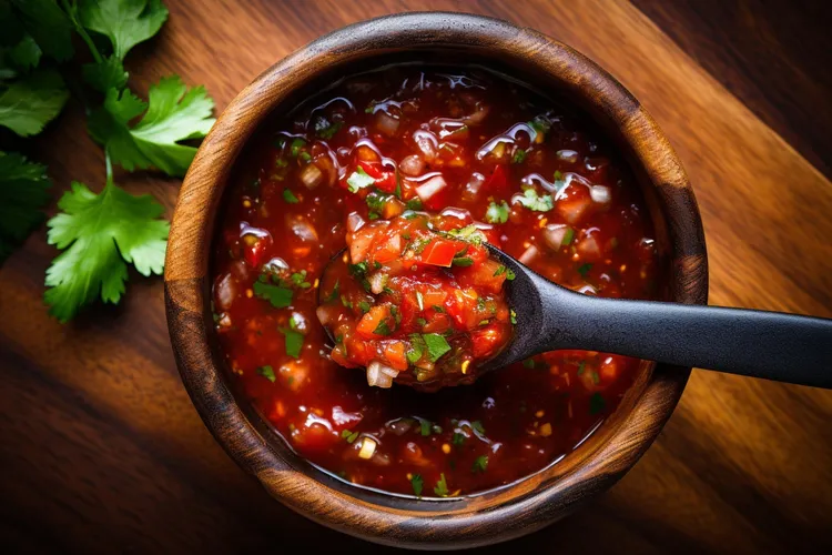 Homemade salsa