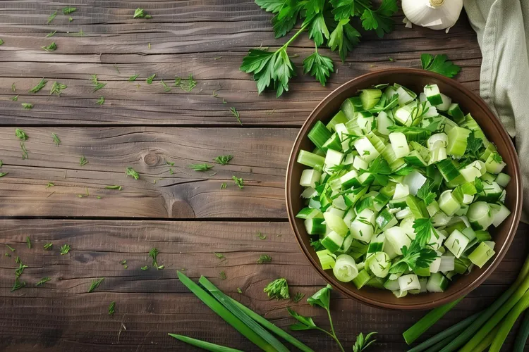 Honey celery stir-fry