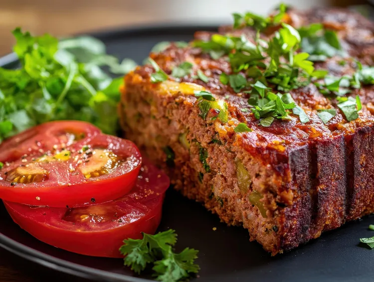 Italian-style beef and tomato meatloaf