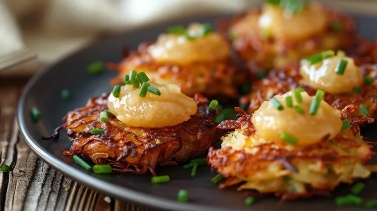 Japanese noodle fritters
