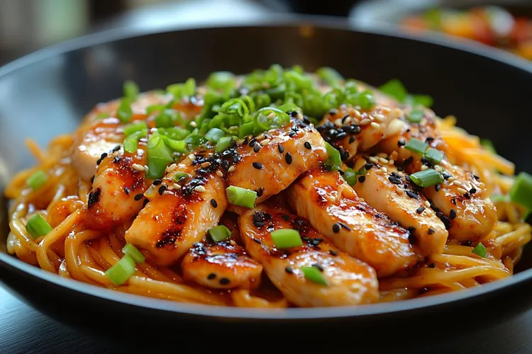 Japanese-style chargrilled chicken