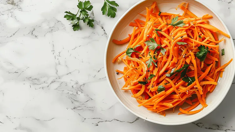 Moroccan-style carrot salad