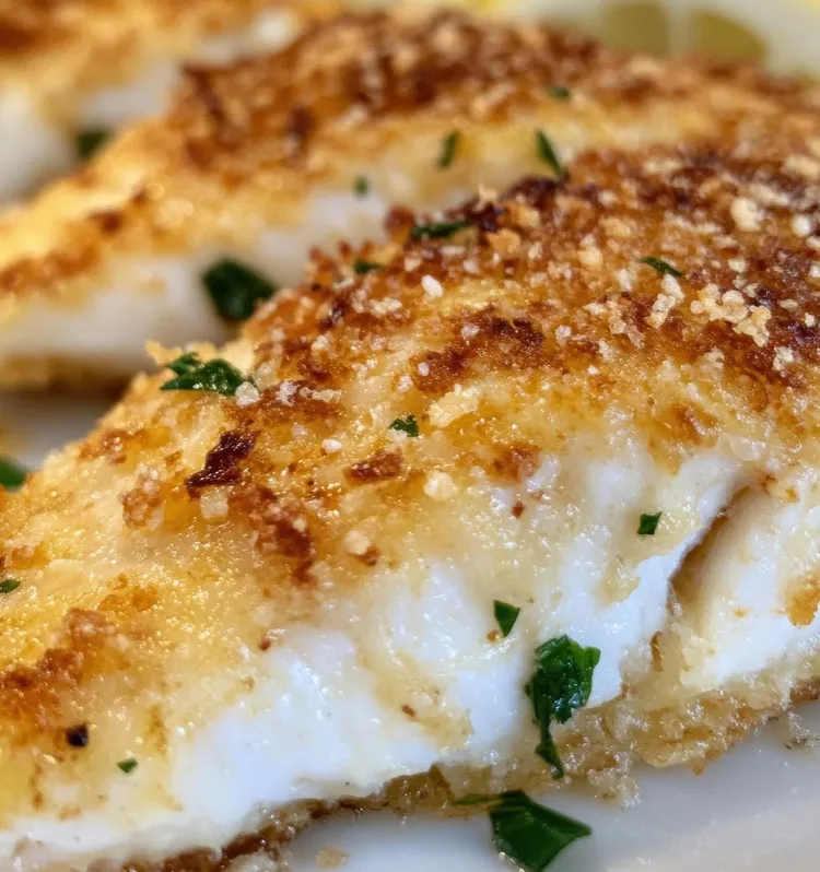 Pecan crusted tilapia