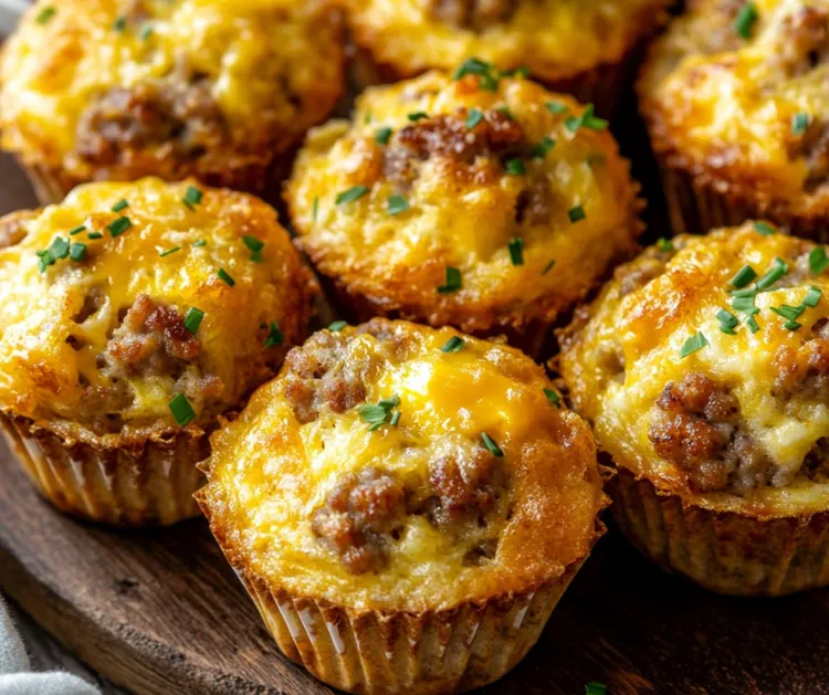 Sausage and egg bites