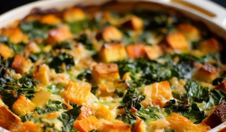 Sausage and sweet potato casserole