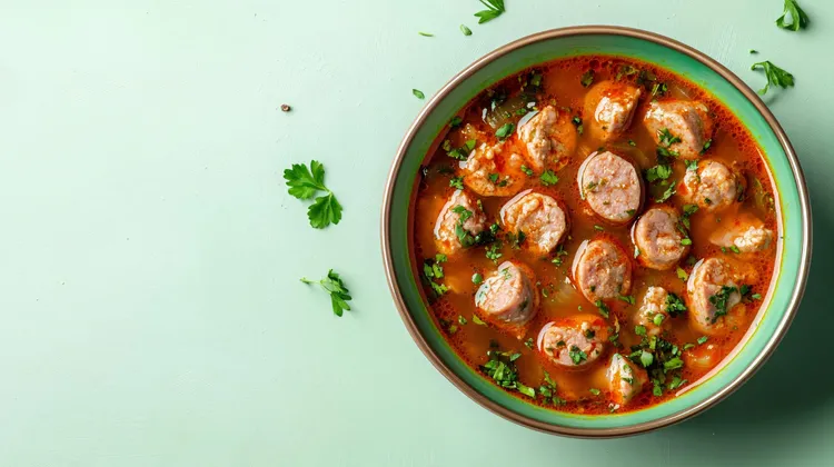 Sausage and tomato chutney