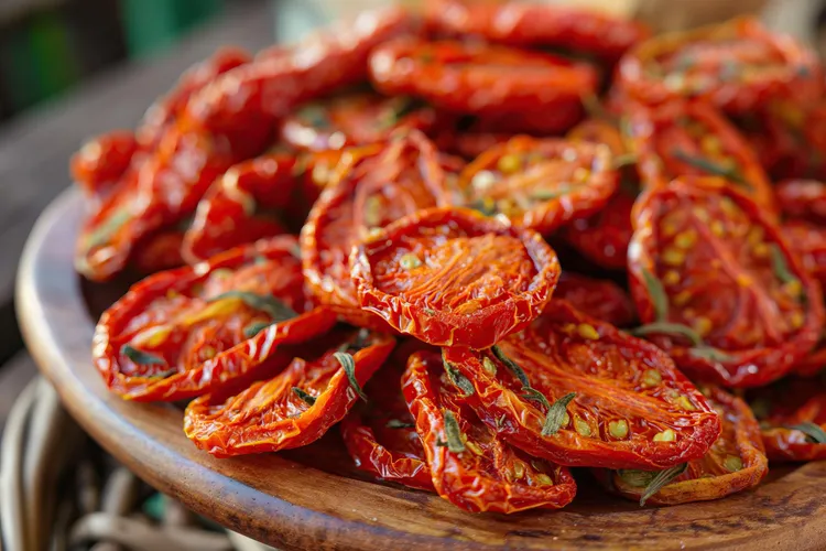 Semi-dried tomatoes